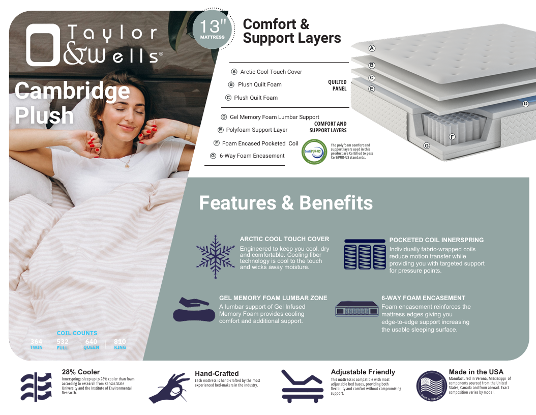 Taylor & Wells Cambridge Plush