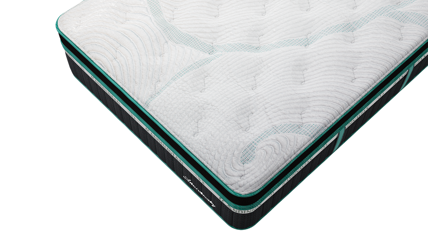 Scandinavian Sleep Anniversary Luxury Firm Box Top