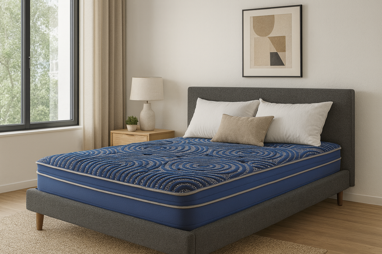 MD BARTON BLUE TRADITIONS 2-SIDED PILLOWTOP – American Mattress Outlet