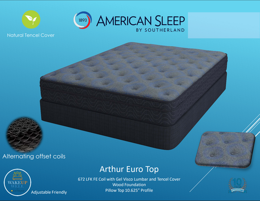 American Sleep by Southerland Arthur Euro Top