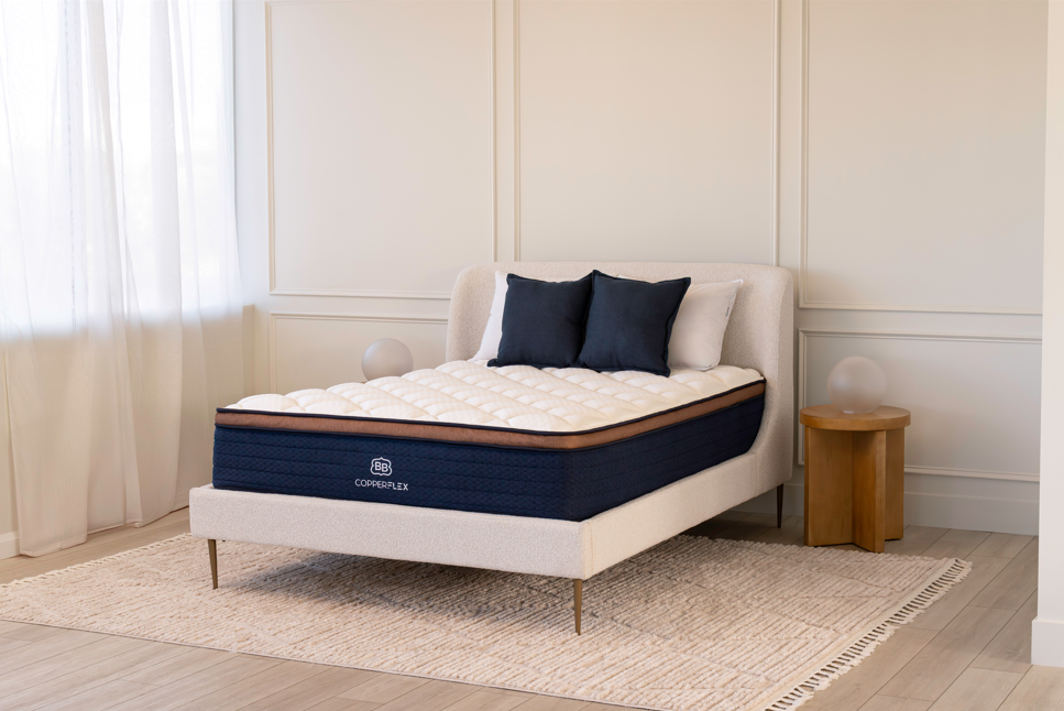 BROOKLYN BEDDING COPPER FLEX HYBRID PRO COOLING 14" - SOFT