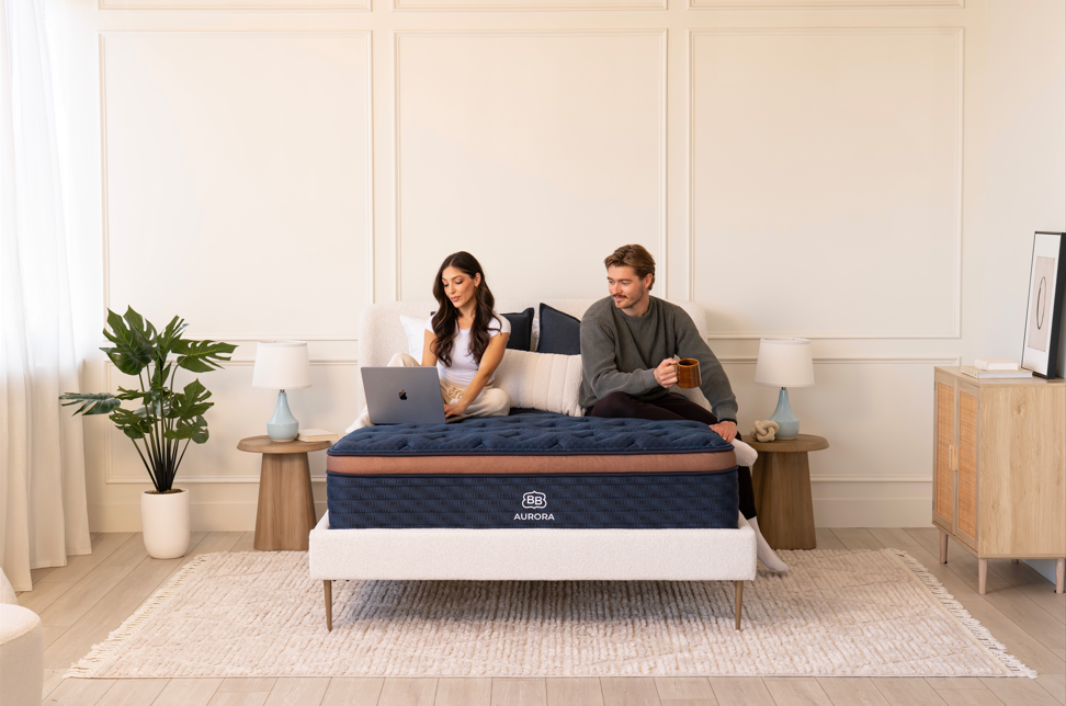 BROOKLYN BEDDING AURORA HYBRID PCM COOLING 15" - MEDIUM
