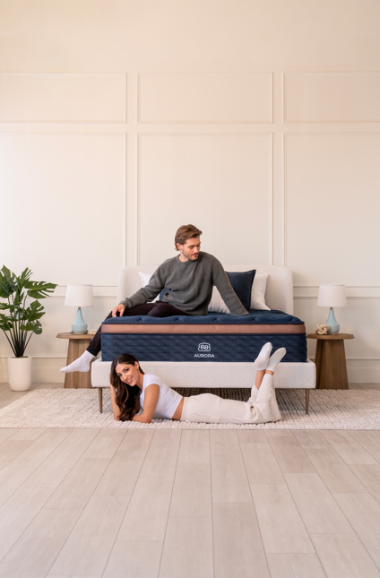 BROOKLYN BEDDING AURORA HYBRID PCM COOLING 15" - MEDIUM