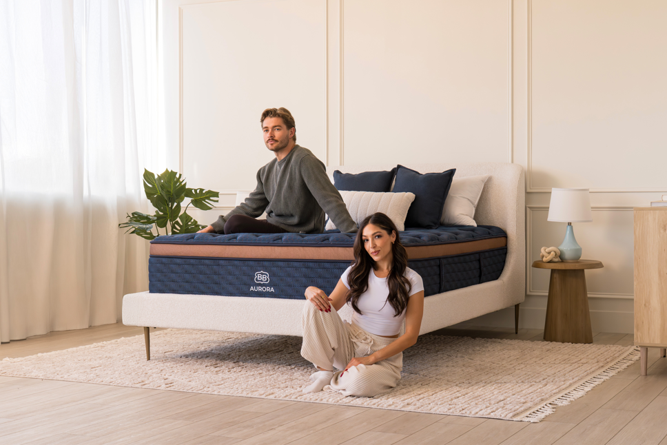 BROOKLYN BEDDING AURORA HYBRID PCM COOLING 15" - MEDIUM