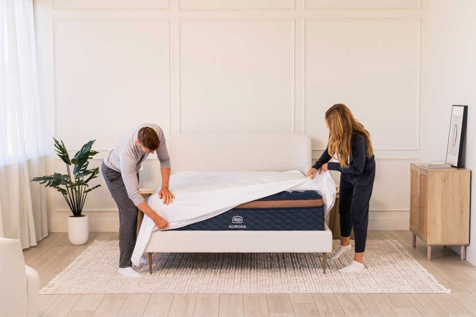 BROOKLYN BEDDING AURORA HYBRID PCM COOLING 15" - MEDIUM