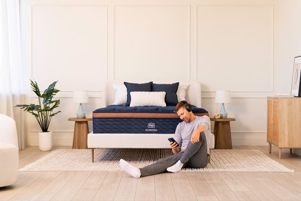 BROOKLYN BEDDING AURORA HYBRID PCM COOLING 15" - MEDIUM