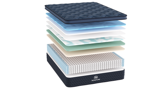 BROOKLYN BEDDING SIGNATURE HYBRID PCM COOLING 14" FIRM
