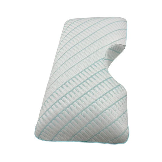 Bed Tech Blue Ice Curve Pillow