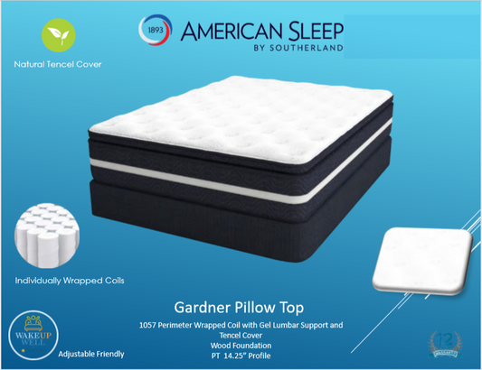 Southerland American Sleep Gardner Pillow Top
